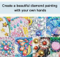 Preview: Diamond Painting 6 Stück Blumenstrauss Schmetterlinge